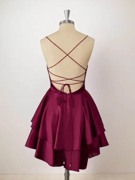 A-line Silk Like Satin...