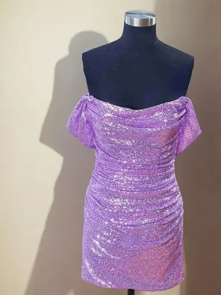 Sheath Off-the-Shoulder...