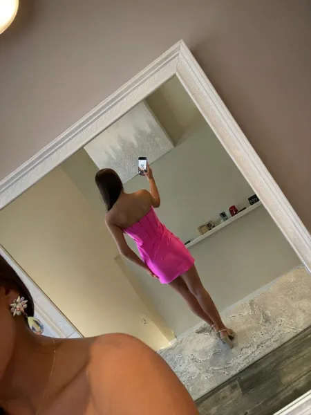 Sheath Spaghetti Straps...