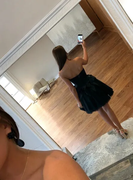 A-line Straight Bow...