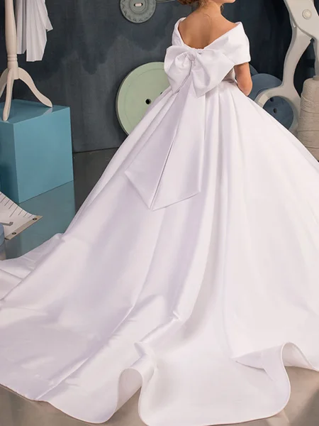 Ball-Gown Off-the-Shoulder...