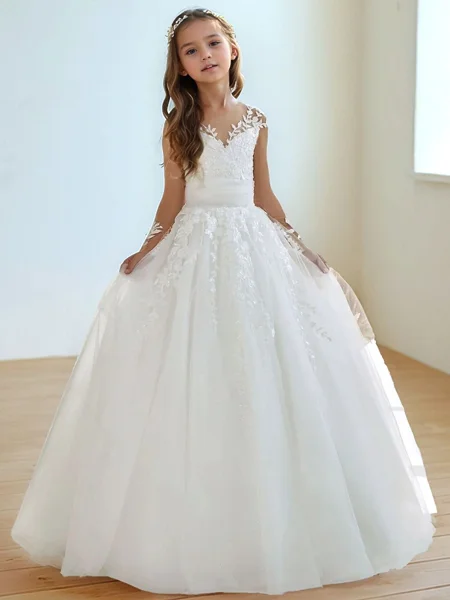 Ball-Gown Sweetheart Lace...