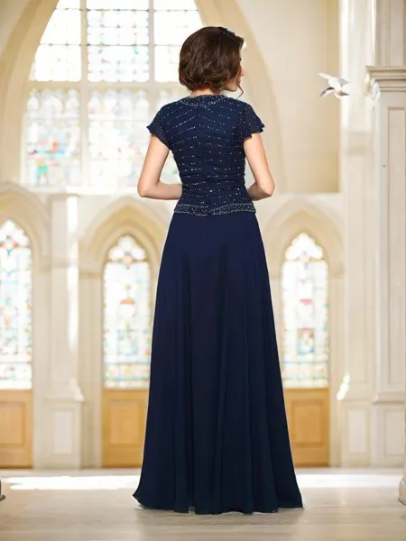 A-Line/Princess V-neck...