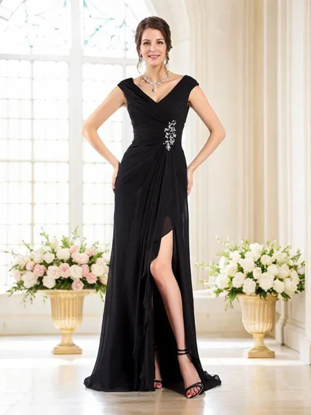 A-Line/Princess V-neck...