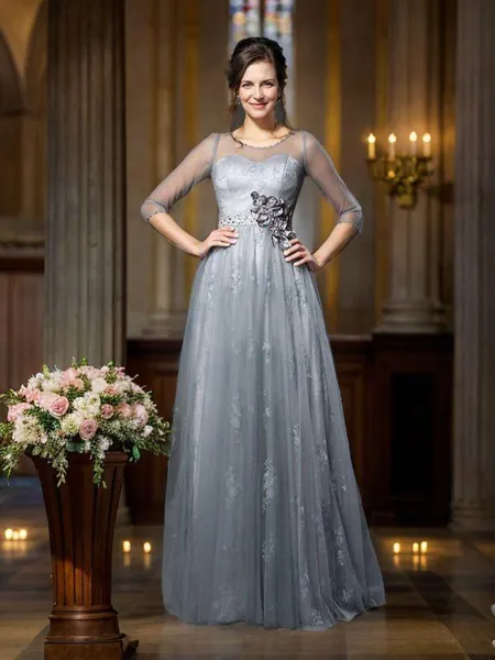 A-Line/Princess Scoop...