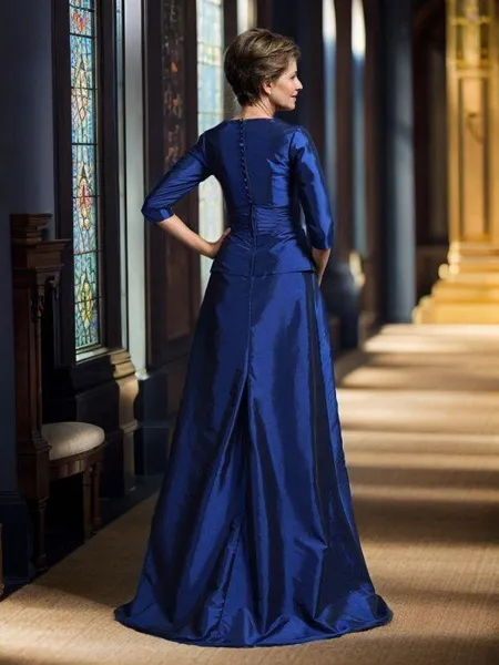 A-Line/Princess V-neck...