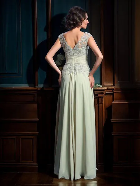 A-Line/Princess V-neck...