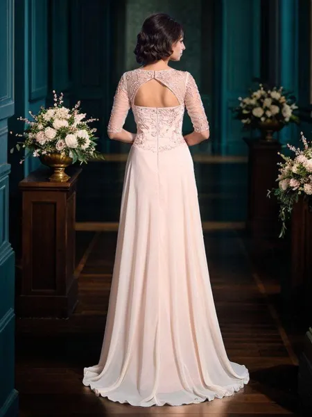 A-Line/Princess V-neck...