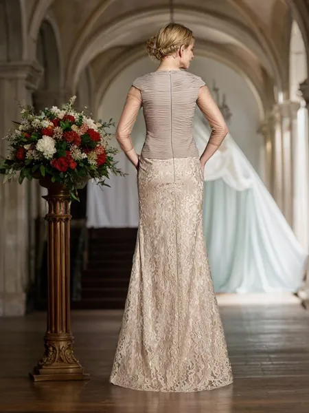 Sheath/Column V-neck...