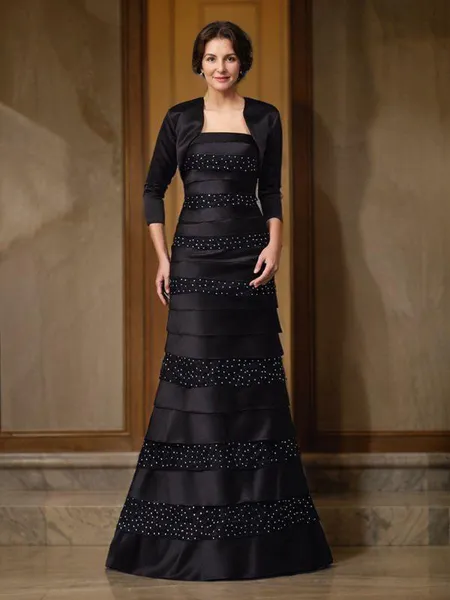 Sheath/Column Strapless...