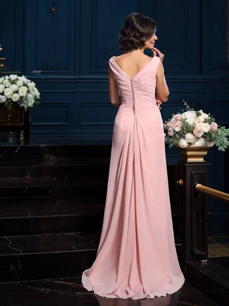 A-Line/Princess V-neck...