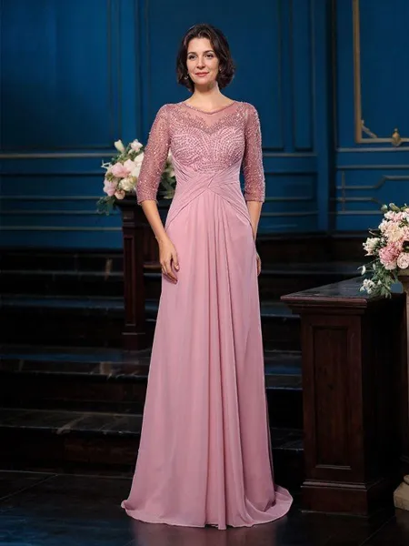 A-Line/Princess Scoop Sweep...