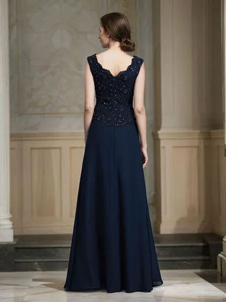 A-Line/Princess V-neck...