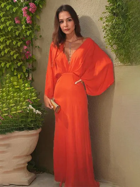 A-Line/Princess V-neck Floor-Length Chiffon Mother of the Bride Dresses With Ruffles