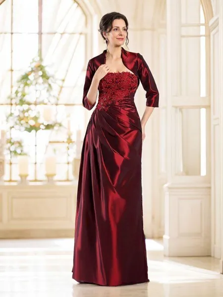 A-Line/Princess Strapless...