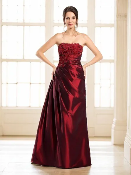 A-Line/Princess Strapless...