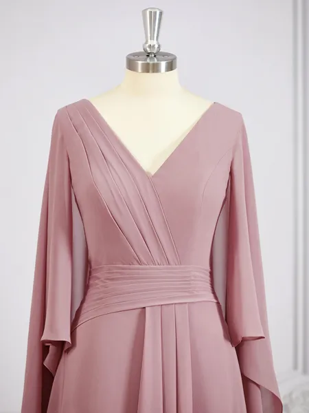 A-Line/Princess V-neck...