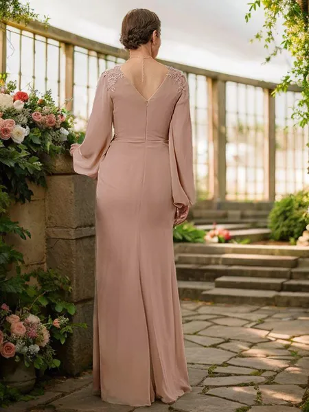 A-Line/Princess V-neck...