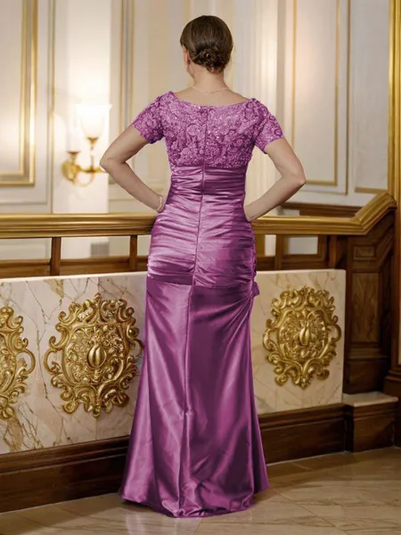 Sheath/Column V-neck...