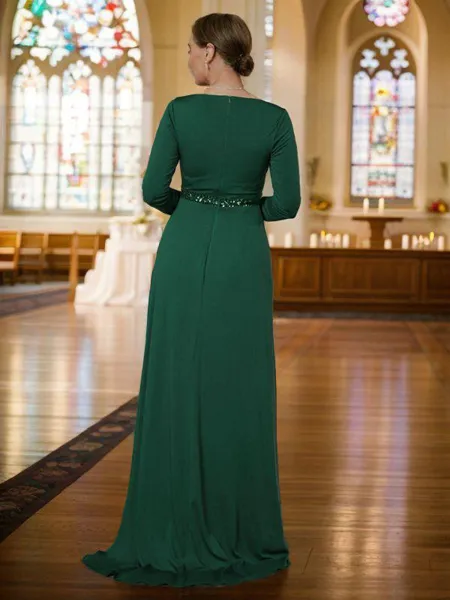 A-Line/Princess V-neck...