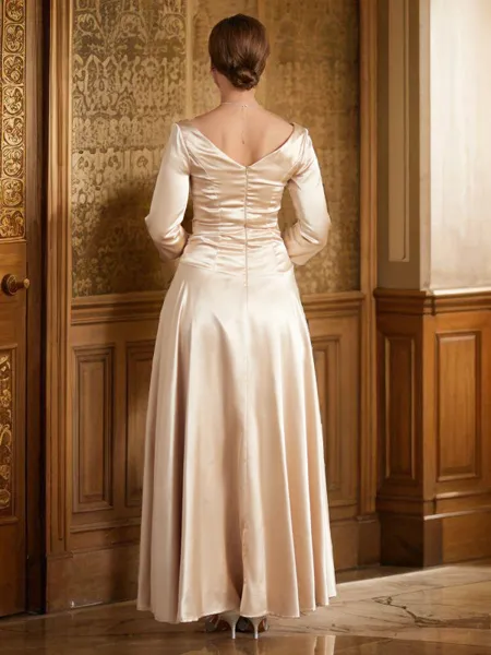 A-Line/Princess V-neck...