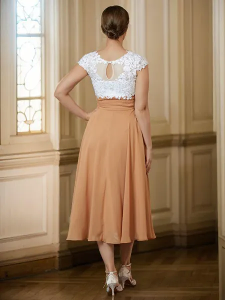 A-Line/Princess V-neck...