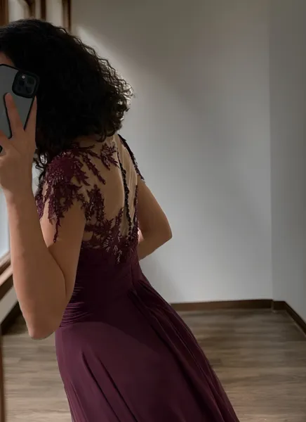 A-line Sweetheart Short...