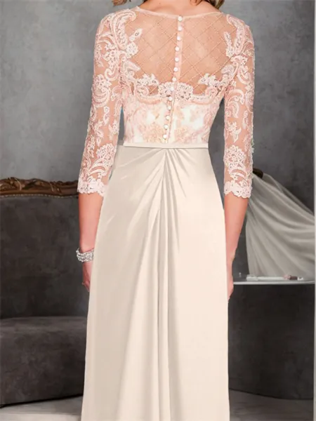 Sheath Bateau 3/4 Sleeves...