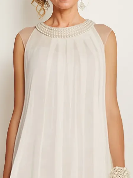 A-line/Princess Chiffon...