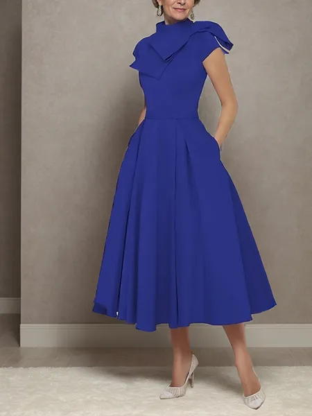 A-line/Princess Satin High...