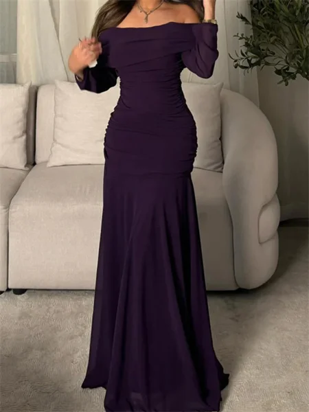 Sheath Off-the-Shoulder...