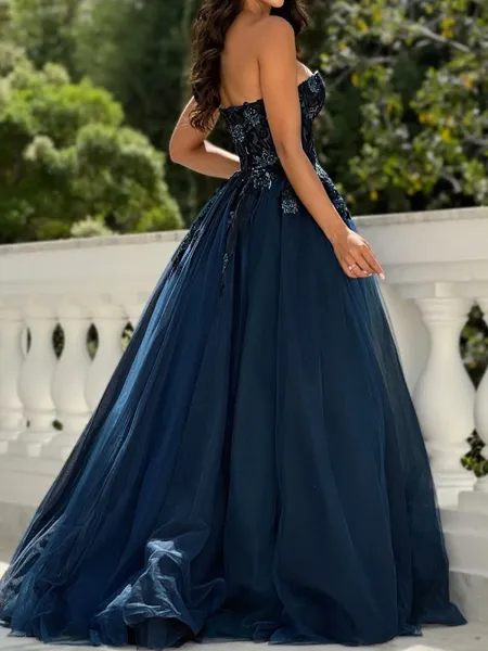 A-line/Princess Tulle...