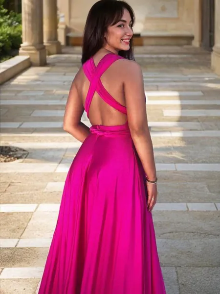 A-Line/Princess V-neck...