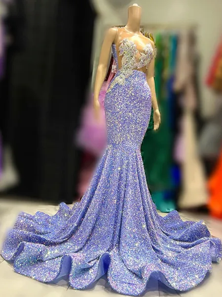 Mermaid Scoop Beading Sweep...