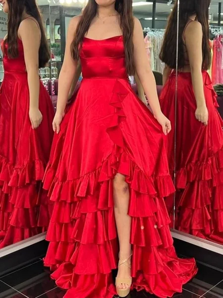 A-line Silk Like Satin...