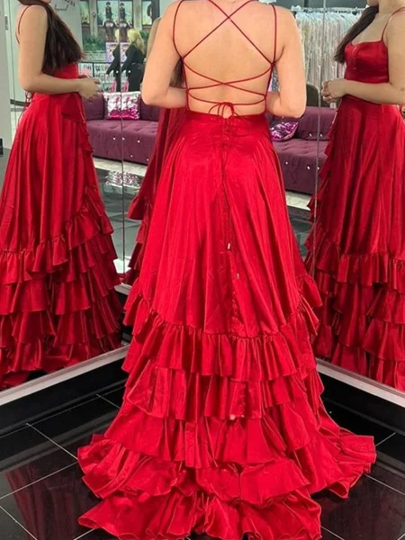 A-line Silk Like Satin...