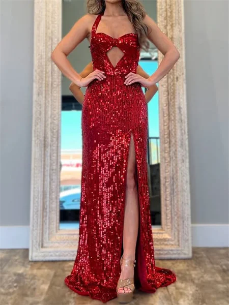 Sheath Halter Sweep Train...