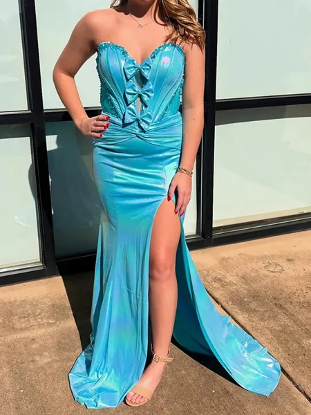 Sheath Sweetheart Bow Court...