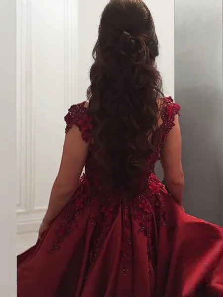 Ball Gown Off-the-Shoulder...
