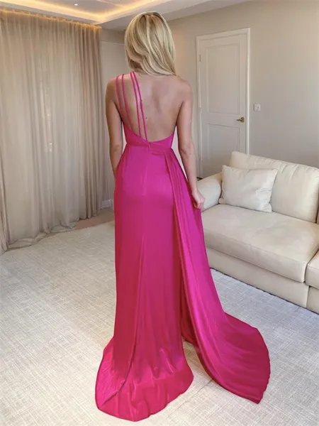 Sheath One-Shoulderr...