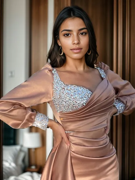 Sheath Sweetheart Long...