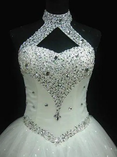 Ball Gown Halter...
