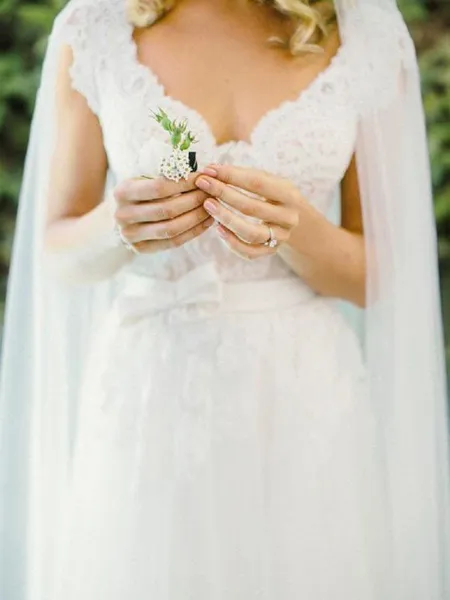 A-Line/Princess V-neck...