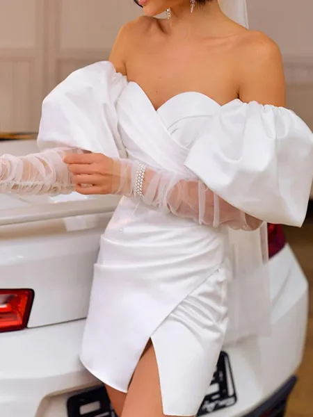 Sheath Sweetheart Short...