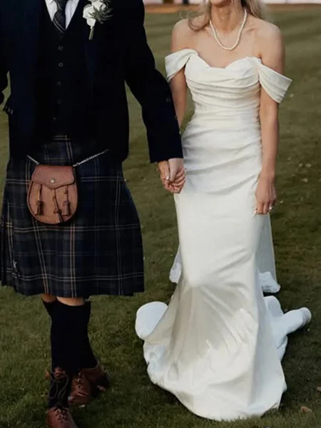 Sheath Off-the-Shoulder...