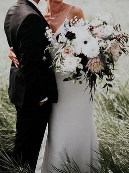 Sheath Spaghetti Straps...