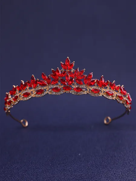 Luxurious Alloy Rhinestone...