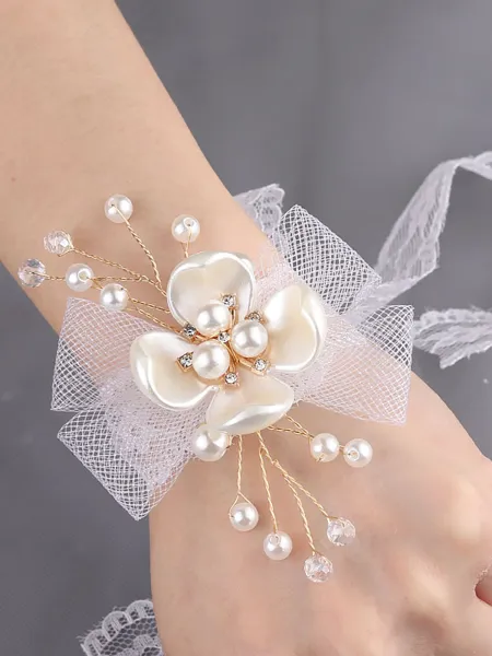 Delicate Alloy Wrist Corsage