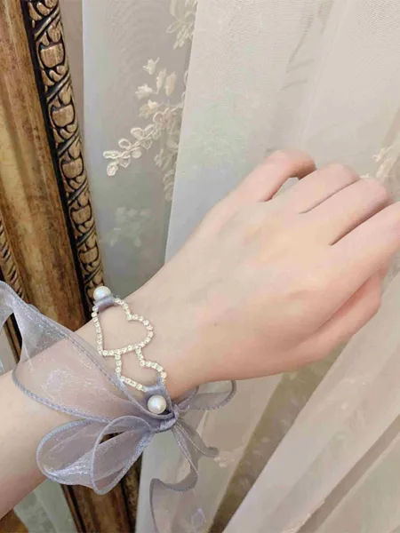 Pretty Satin Wrist Corsage