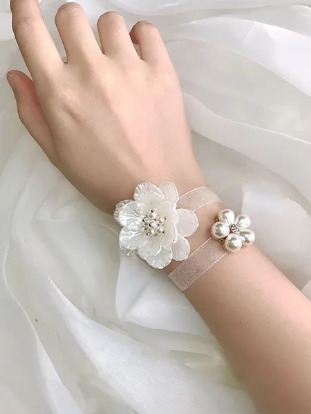 Gorgeous Plastic Wrist Corsage